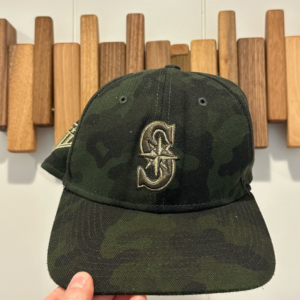 Camo Seattle Mariners Baseball Cap